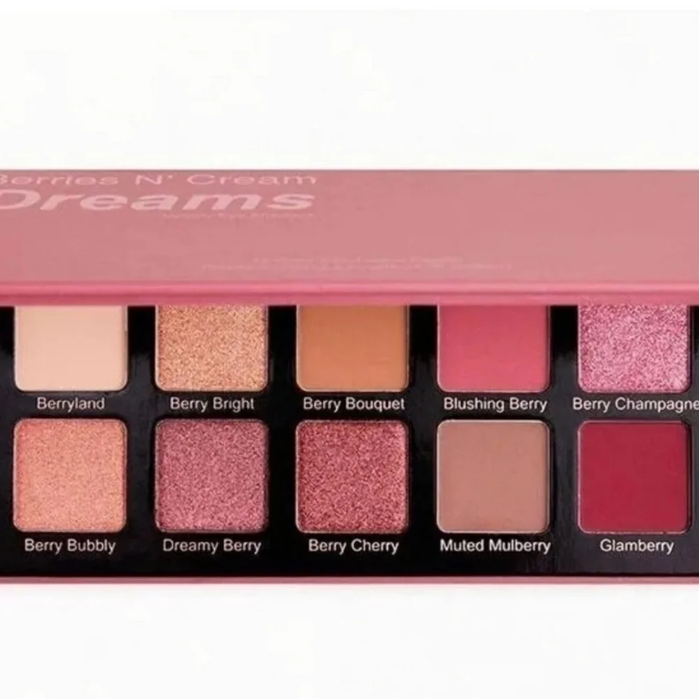 VIOLET VOSS Berries N' Cream Dreams Palette 10 shades .46 oz / 13 g Brand New - Picture 4 of 16